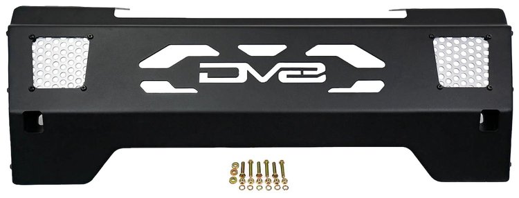 Steel Front Skid Plate for Late-Model Ford Bronco [Black]