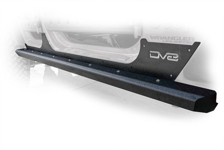 Body and Frame Mounted Slider for 2007-2018 Jeep Wrangler JK 4 Door