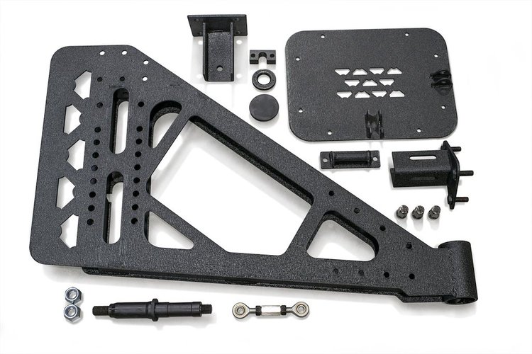 TC-6 Bumper Mounted Tire Carrier for RS-10 and RS-11 Bumpers