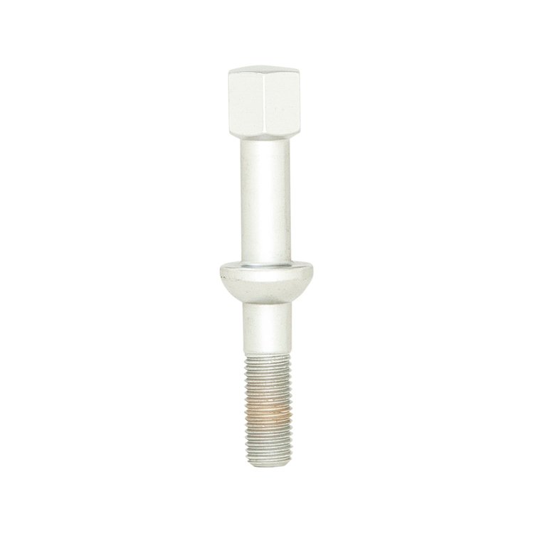 18025 Lug Bolt, Ball Seat R12, 17 mm, 12 mm x 1.50, Chrome, 39 mm