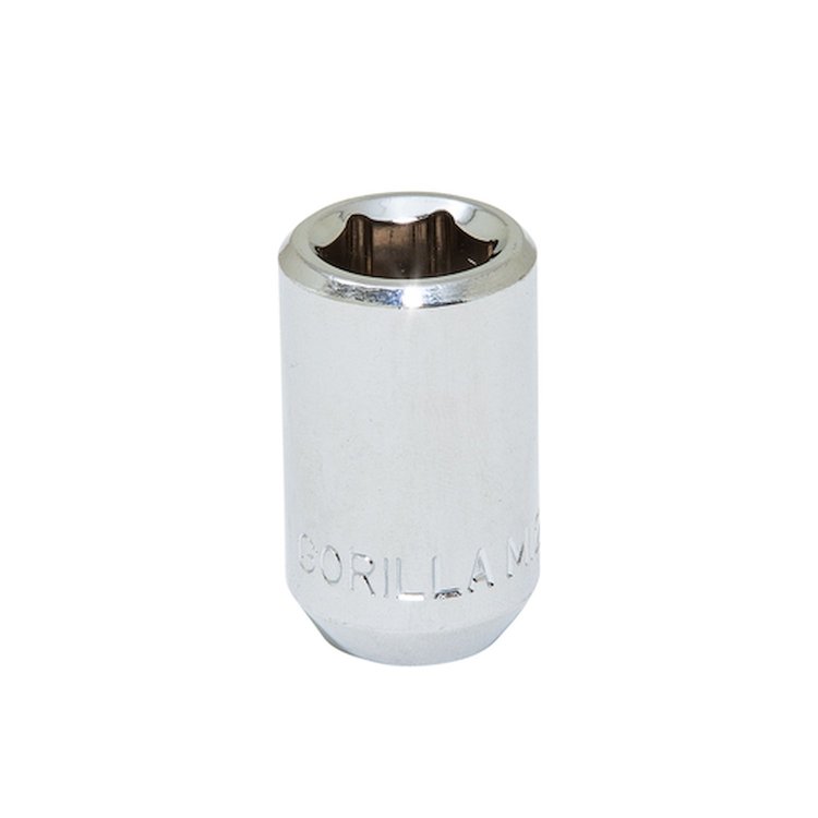 20038 Hex Socket Acorn-Lug, 12 mm x 1.50, Chrome