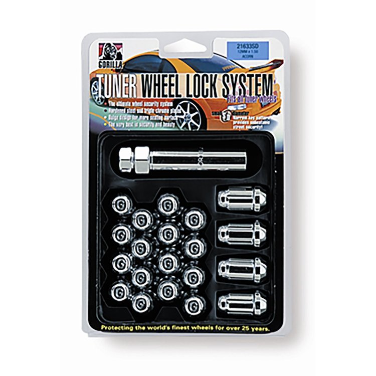 21683SD Small Diameter Lock System, Acorn 1/2", Chrome