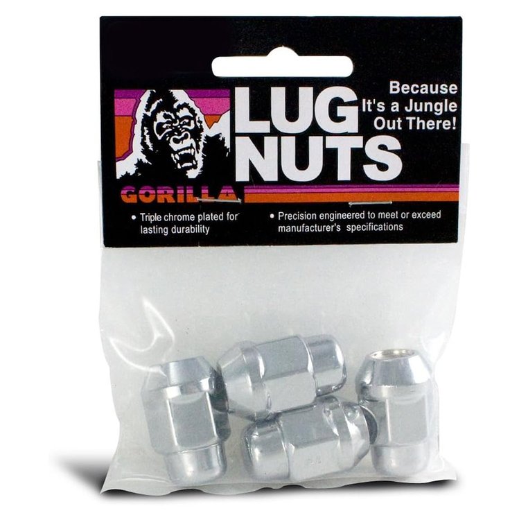 41127B Bulge-Lug Kit, 3/4" 12 mm x 1.25, Chrome