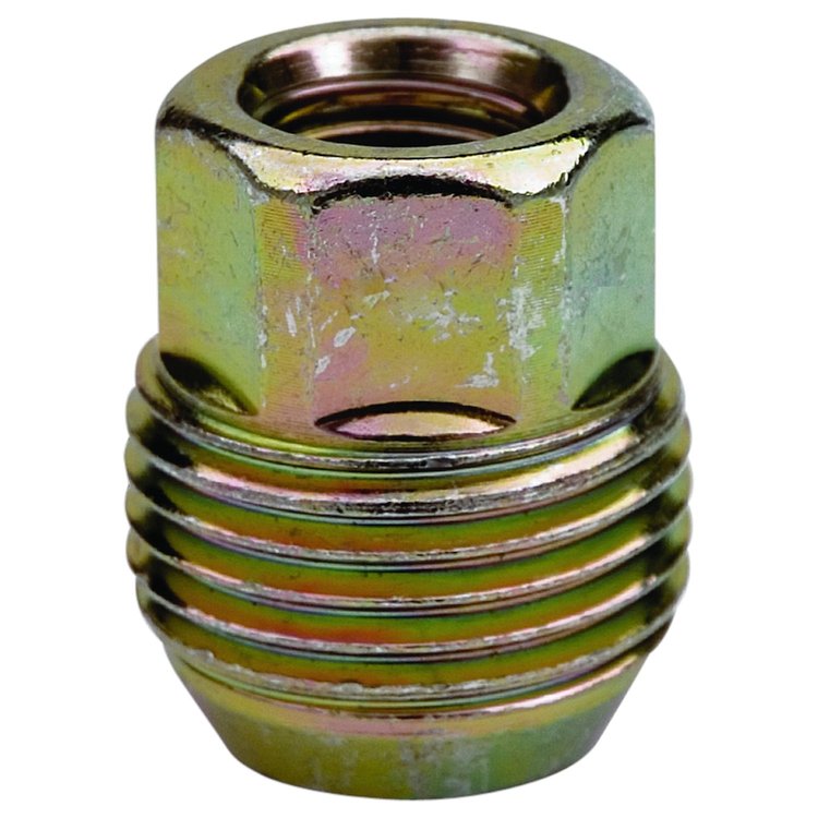 41138GMS GM Acorn-Lug Kit, 3/4" 12 mm x 1.50, Zinc