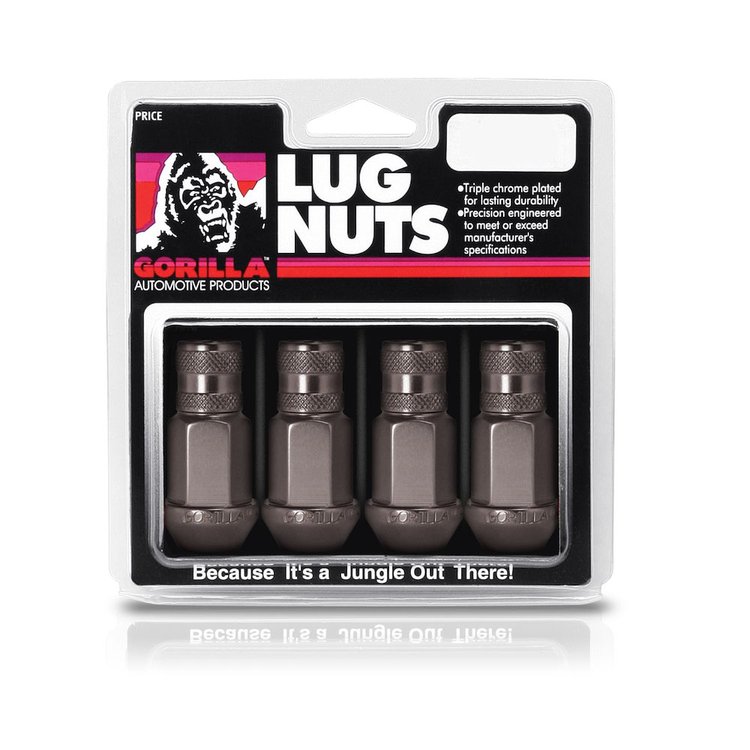 44027TI Bulge OE Aluminum-Lug Kit, 3/4" 12 mm x 1.25, Titanium