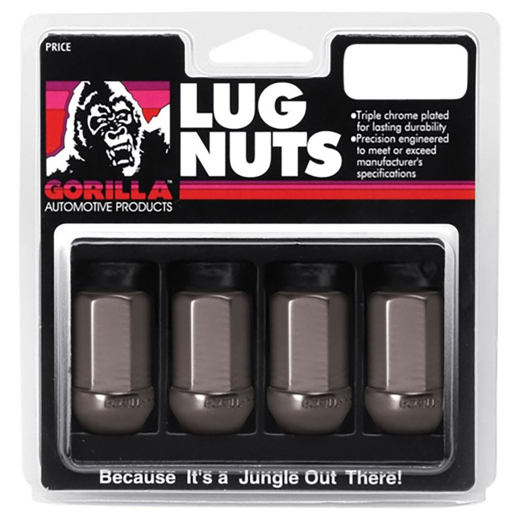 44127TI Bulge Aluminum-Lug Kit, 3/4'' 12 mm x 1.25, Titanium
