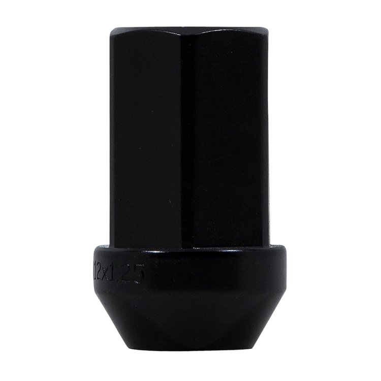 44128BK Bulge Aluminum-Lug Kit, 3/4" 12 mm x 1.25, Black