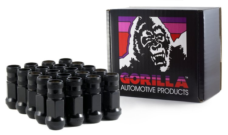 45028BC-20 Forged OE-Lug Kit, 3/4" 12 mm x 1.25 5-Lug, Black