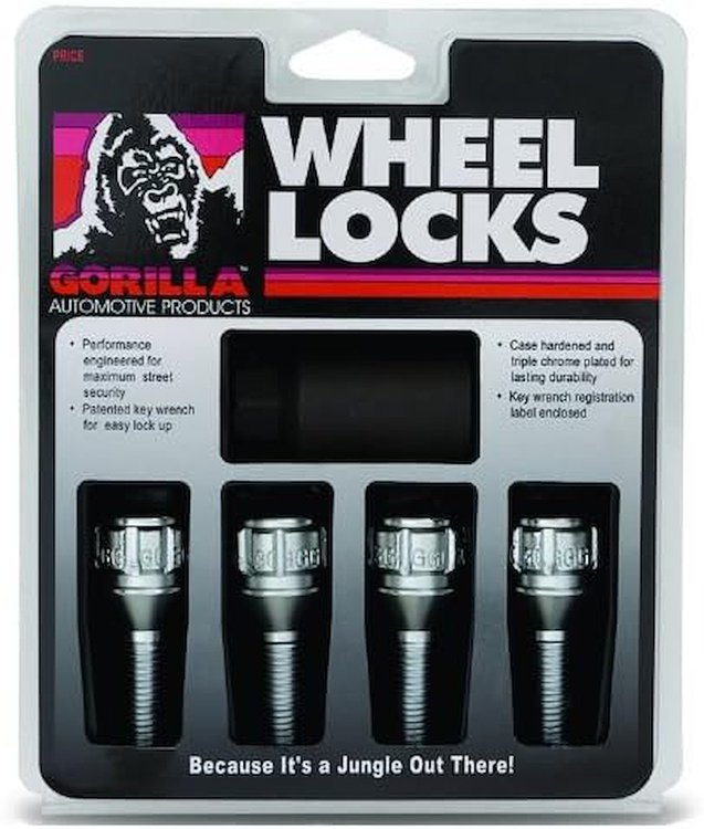 48175N Lug Bolt Lock, Ball R13, 12 mm x 1.50, Chrome, 25 mm