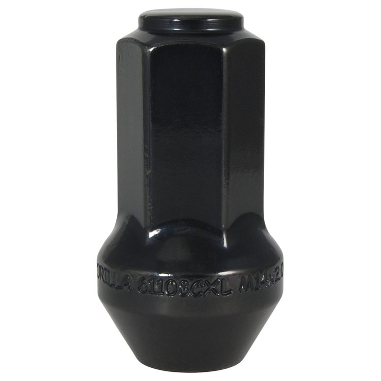 61108CXLBC Factory-Style XL-Lug Kit, 21 mm 14 mm x 2.00, Black