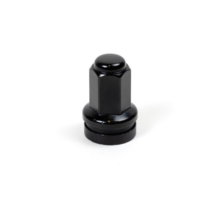 61148FLBC Factory Flat Seat 21 mm 14 mm x 1.50, Black