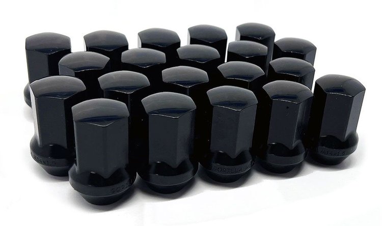 61148FSBC-20 5-Lug Factory OE 21 mm 14 mm x 1.50 Wheel Installation Kit, Black