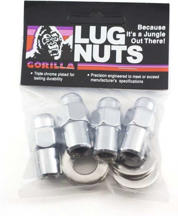 73177CRB Cragar Mag-Lug Kit, 13/16" 7/16, Chrome