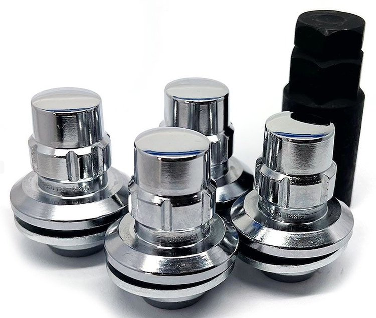 73641TXX Gorilla Lock Wheel Lock, Toyota Mag, 14 mm x 1.50, Chrome