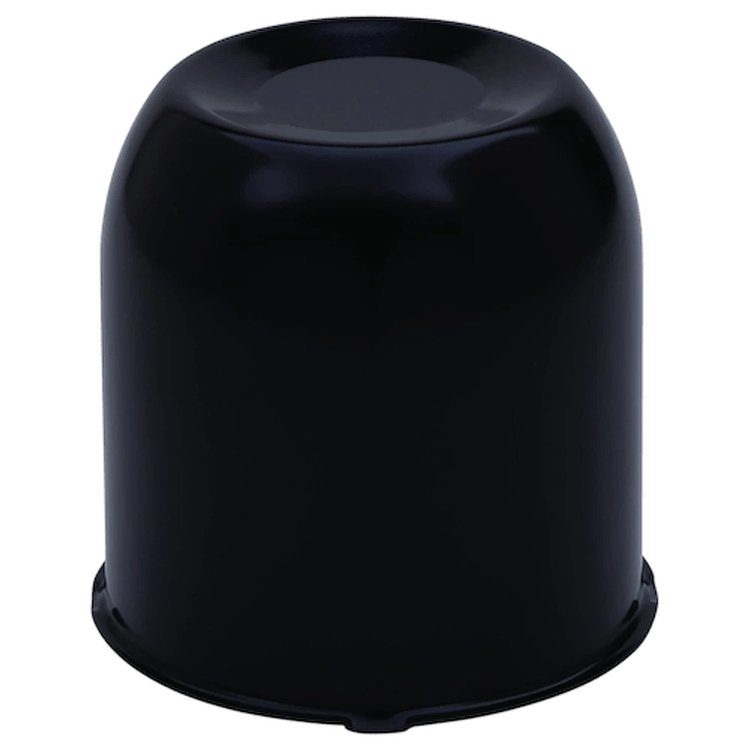 HC202BC Hub Cover, 4.25" I.D., Closed-End, Black