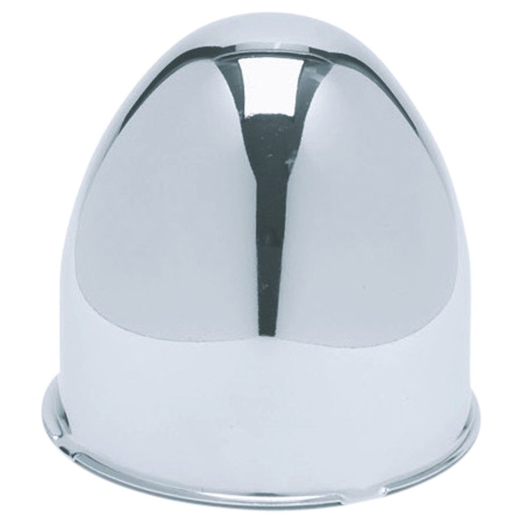 HC202BT Hub Cover, 4.25" I.D., Closed-End, Bullet, Chrome
