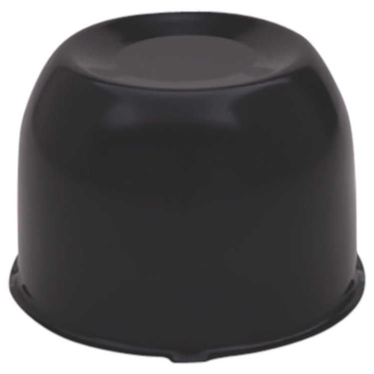 HC202STBC Hub Cover, 4.25" I.D., Closed-End, Short, Black