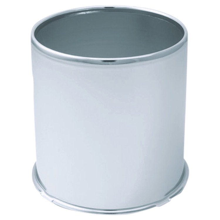 HC204A Hub Cover, 4.25" I.D., Open-End, Chrome