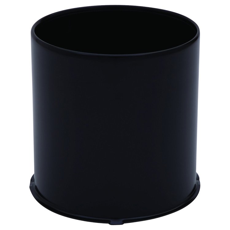 HC204BC Hub Cover, 4.25" I.D., Open-End, Black