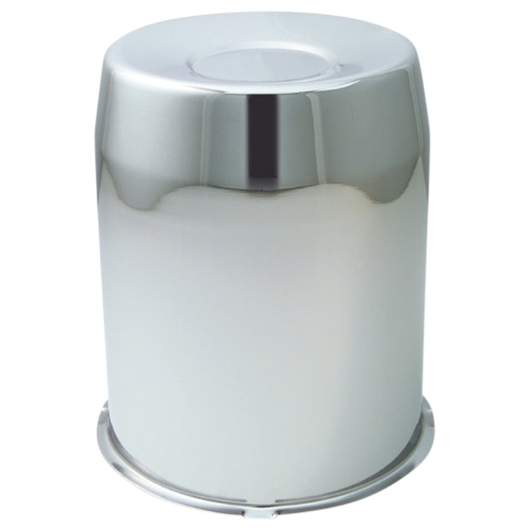HC211LSS Hub Cover, 5.1" I.D., Closed-End, Long Stainless Steel
