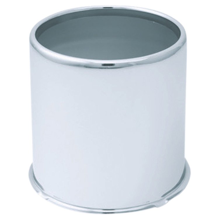 HC217A Hub Cover, 3.3" I.D., Open-End, Chrome
