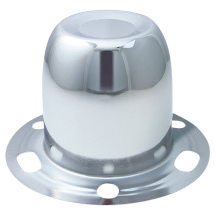 HC227 Hub Cover, 4.25" I.D., Closed-End, Derby, Chrome
