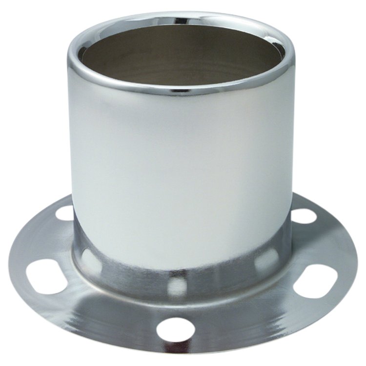 HC228 Hub Cover, 4.25" I.D., Open-End, Derby, Chrome