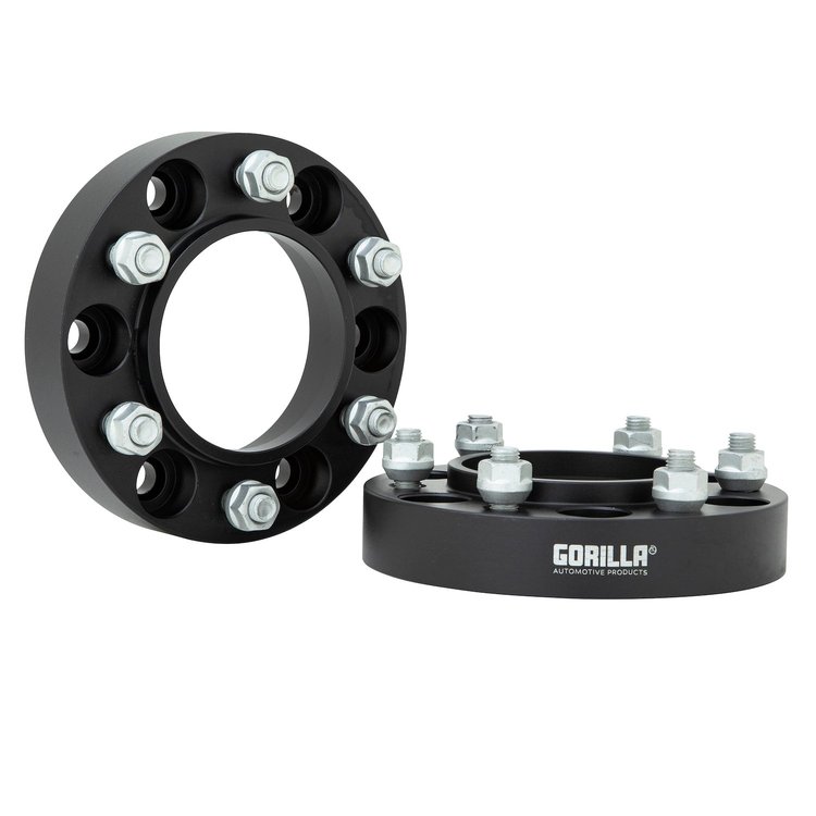 GOR93-83-125T Wheel Spacers, 1.25", Toyota 6 x 5.5, 108 mm, Pair