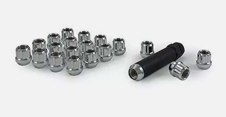 K5COS-12125GR 5-Lug 12 mm x 1.25 Spline OE Wheel Installation Kit