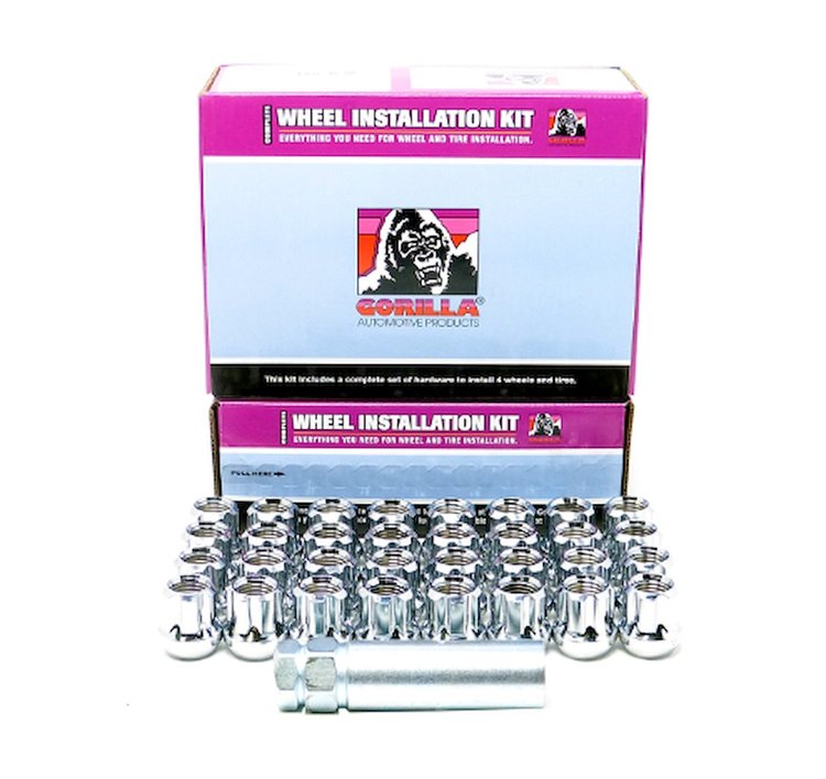 K8TOS-14150GR 8-Lug 14 mm x 1.50 Spline OE Truck Wheel Installation Kit,