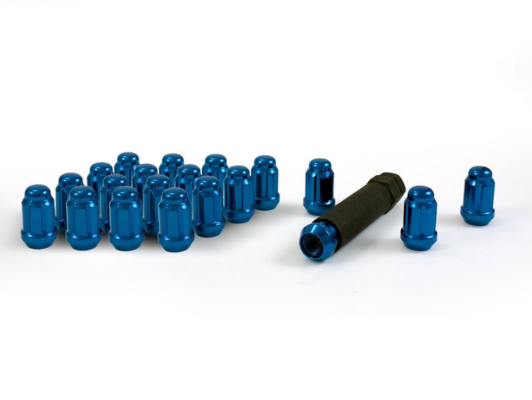 K5CS-00012BLGR 5-Lug 1/2 Spline Wheel Installation Kit, Blue