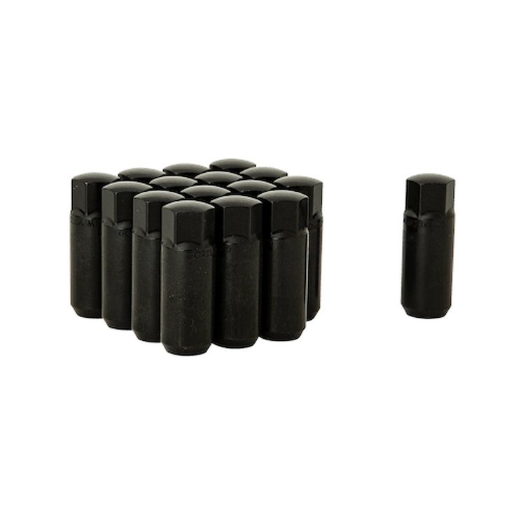 K4XT-10125B 4-Lug 17 mm Ext Hex 10-1.25, Black