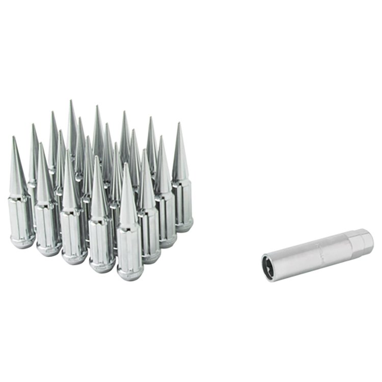 SPK8-00916 8-Lug 9/16 Spike-Lug Install Kit, Chrome