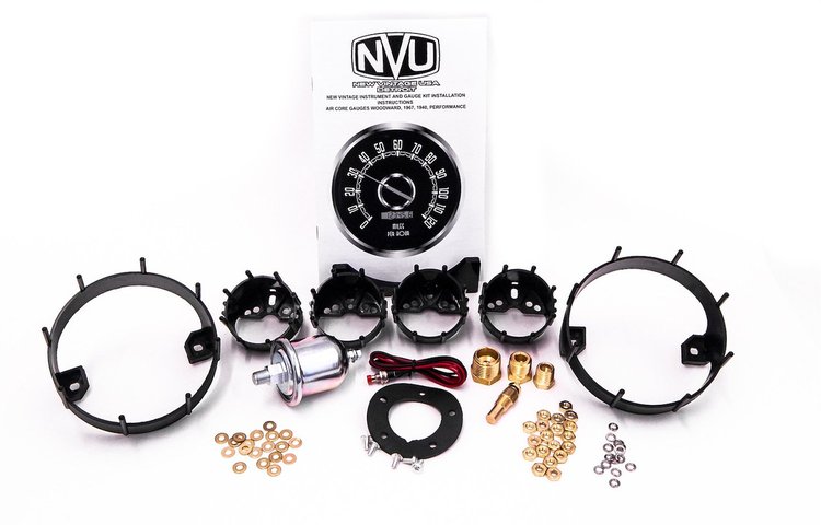 01658-03M Performance Series 6-Gauge Kit, White, 4-3/8 in.