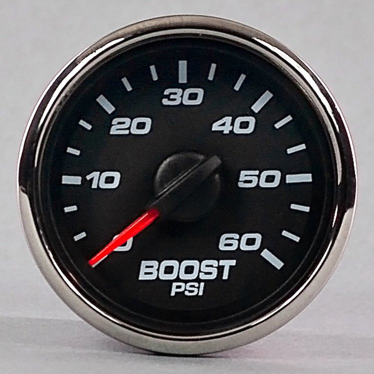 02187-01 Performance Ii Series Boost Gauge, Black