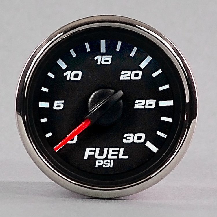 02188-01 Performance Ii Series Fuel Pressure Gauge, Black