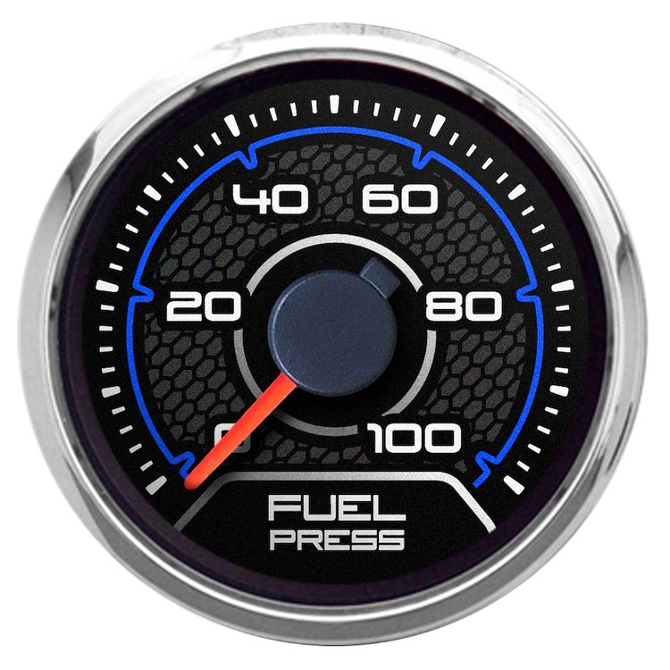 20197-05 CFR Redline Series Fuel Pressure Gauge, Blue, 2-1/16 in.