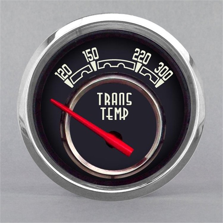 37195-91 Woodward Series Transmission Temperature Gauge, Black, 2-1/16 in.