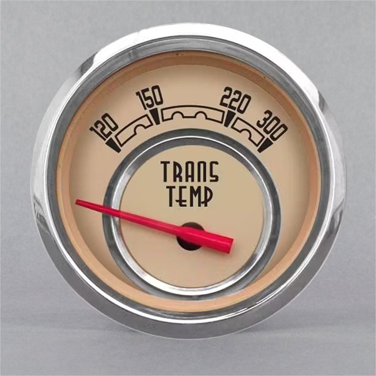37195-92 Woodward Series Transmission Temperature Gauge, Beige, 2-1/16 in.