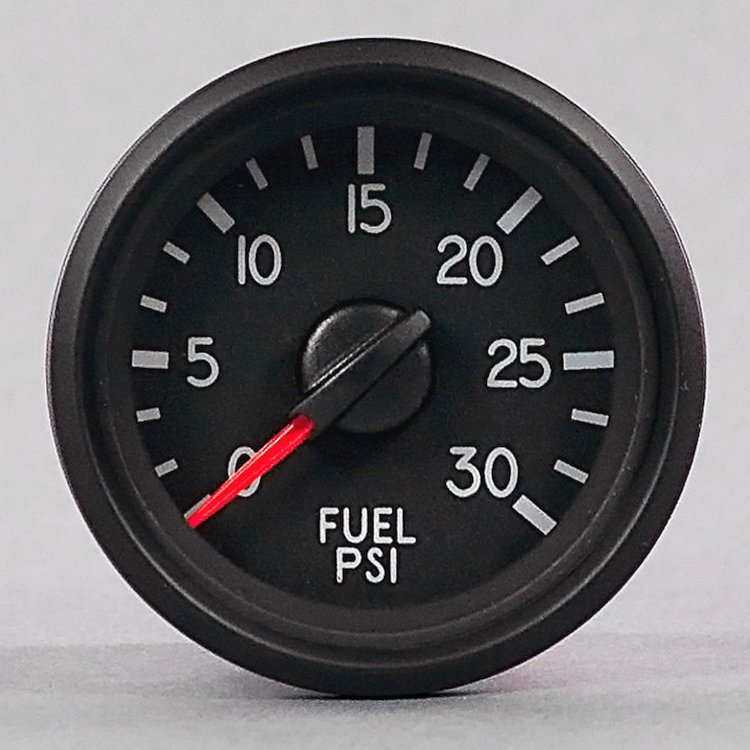 44188-01 Aviator Series Fuel Pressure Gauge, Black