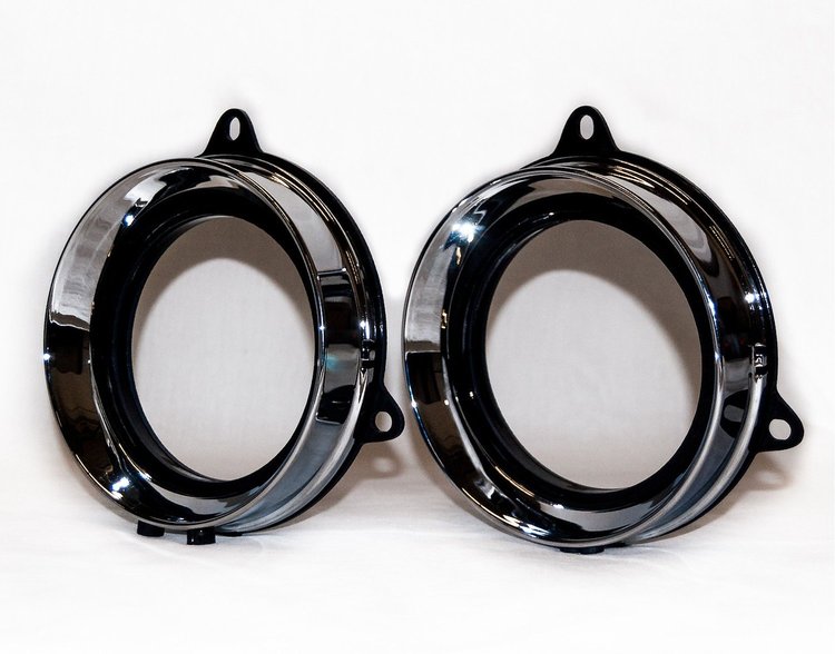 54371-01 Woodward Series Direct-Fit Gauge Kit, Chevy Truck 1954, Black