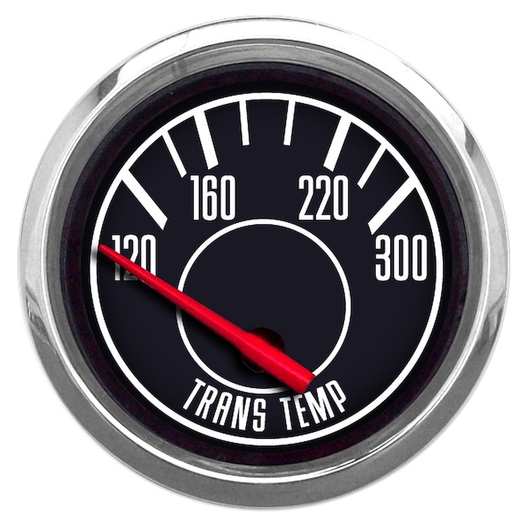 67195-91 Transmission Temperature Gauge, Black, 2-1/16 in.