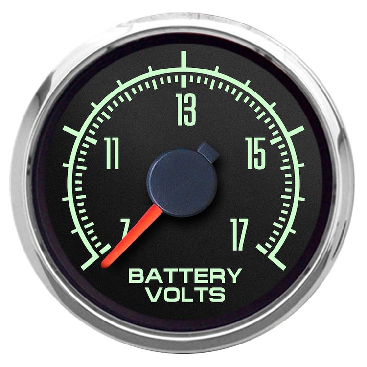 69123-01 1969 Series Voltmeter, Black