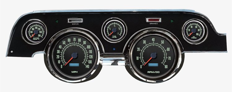69707-30 1969 Series Direct-Fit Gauge Kit, Ford Mustang 67-68