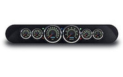 70649-01 1969 Series Direct-Fit Gauge Kit, Ford Truck 67-72, Black