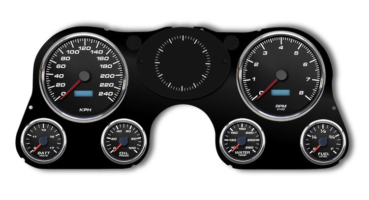 73021-01M Performance Ii Series Direct-Fit Gauge Kit, Chevy Truck 67-72, Black