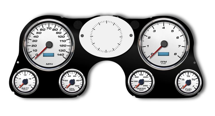 73021-03 Performance Ii Series Direct-Fit Gauge Kit, Chevy Truck 67-72, White