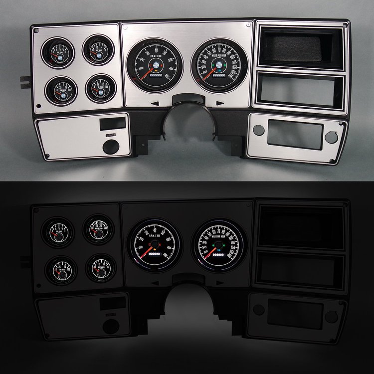 73153-53 M-153 Series Direct-Fit Gauge Kit, Chevy Truck 73-89