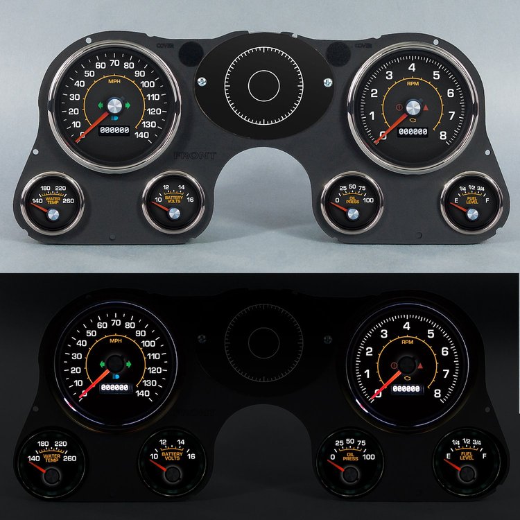 73778-78 M-102 Series Direct-Fit Gauge Kit, Chevy Truck 67-74