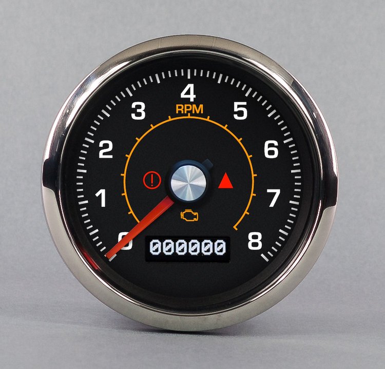 79140-79 M-102 Series Programmable Tachometer, 3-7/16 in.